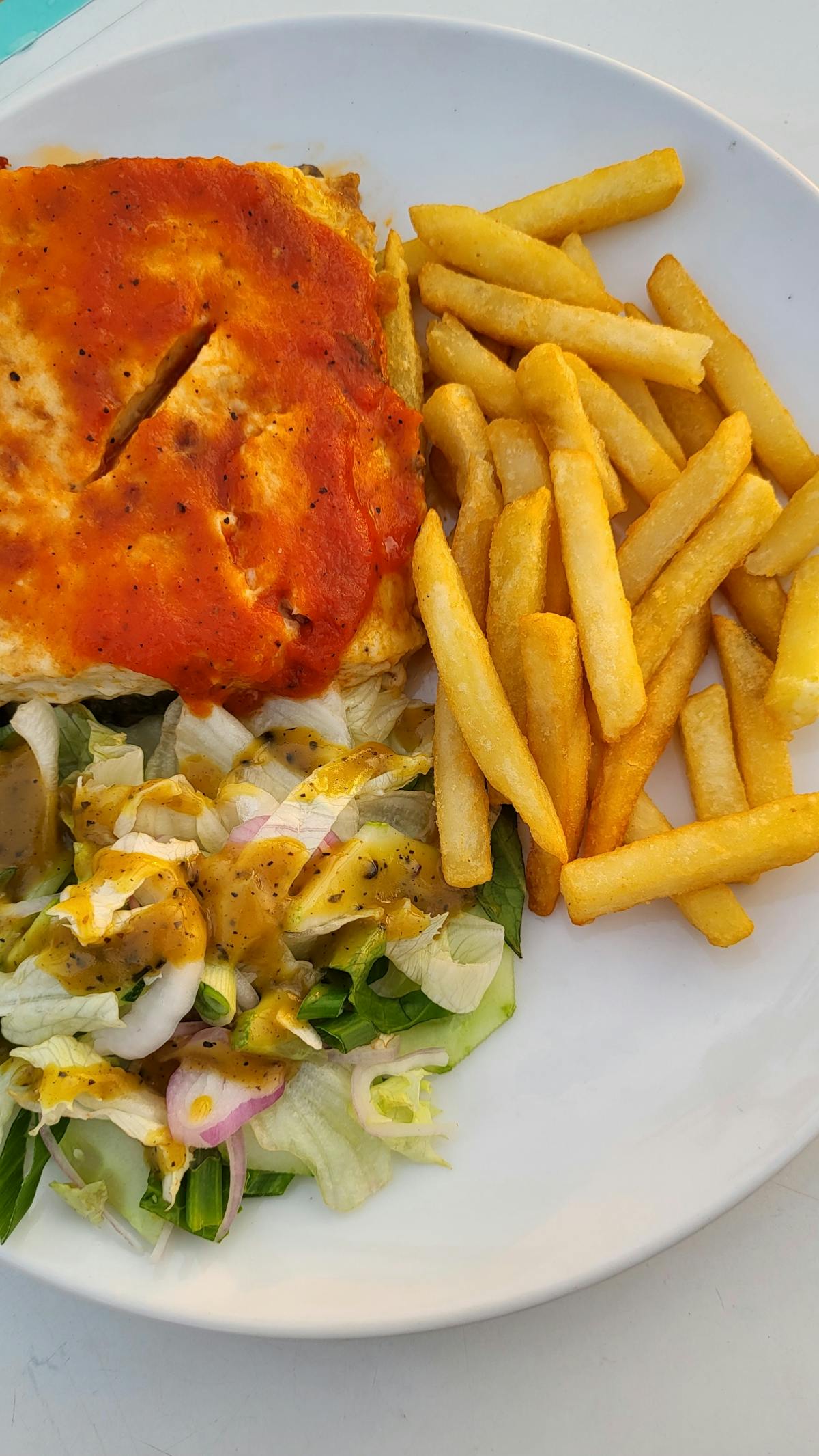 Lasagna servita al piatto