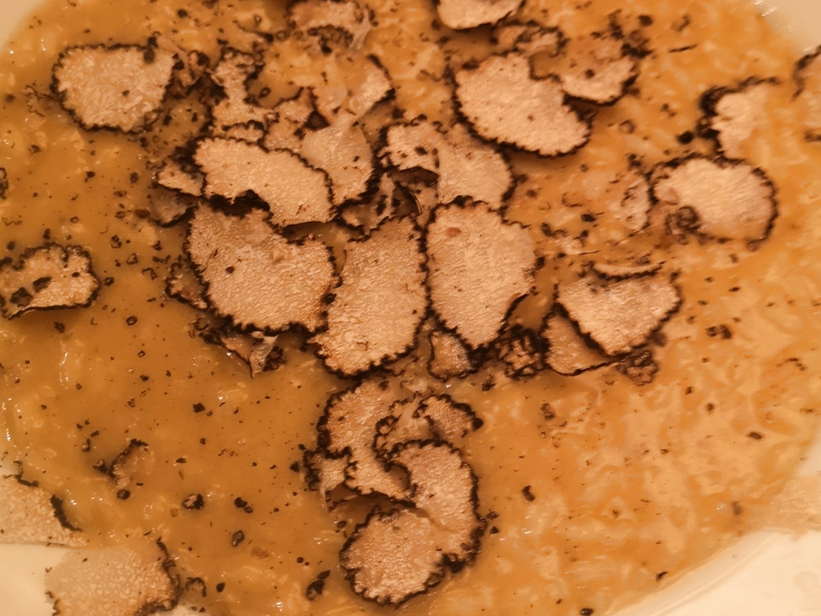 Polenta cremosa con funghi in padella