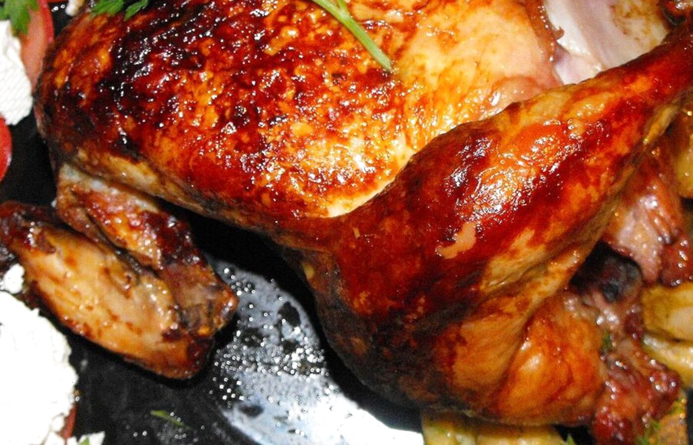 Pollo in padella al limone ed erbe