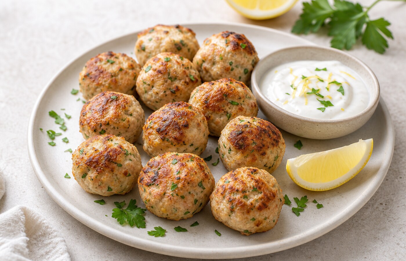 Polpette di tonno e ricotta al forno