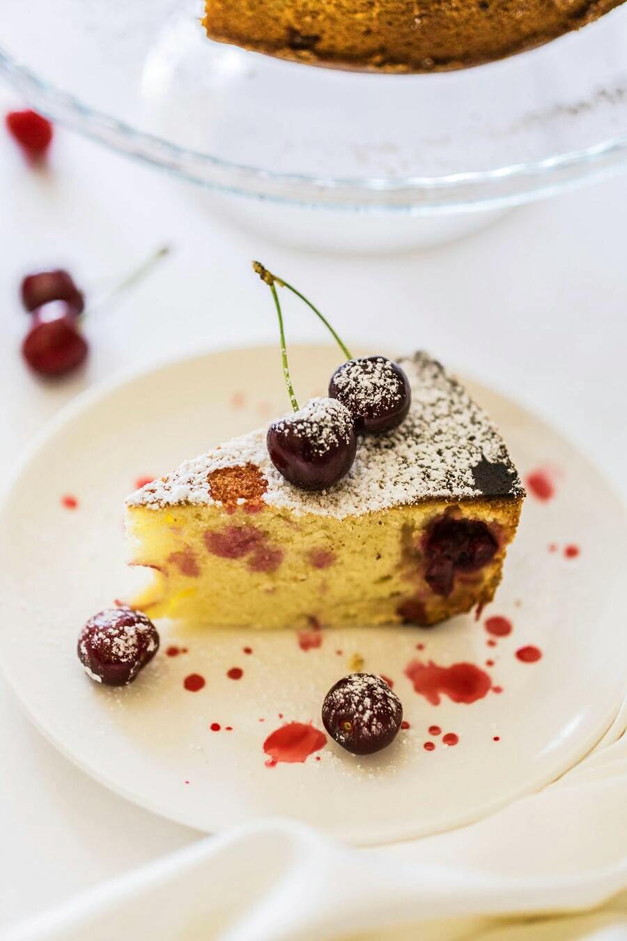 Torta ricotta e pere soffice