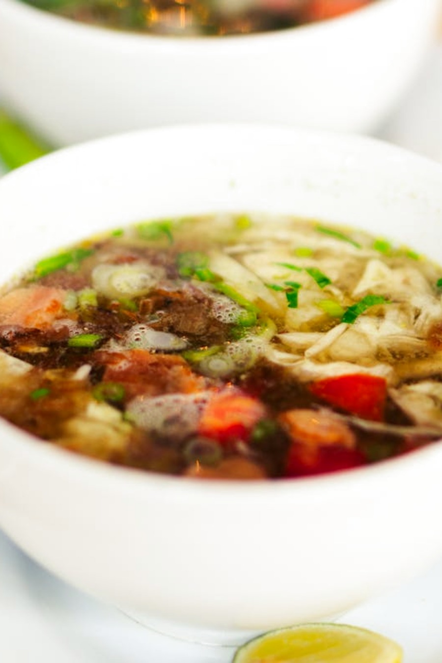 Zuppa di lenticchie e verdure